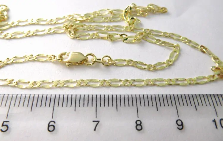 Klenoty Budín Dámský mohutný řetízek ze žlutého zlata (kávové zrno) 585/2,97gr 42cm 3640025