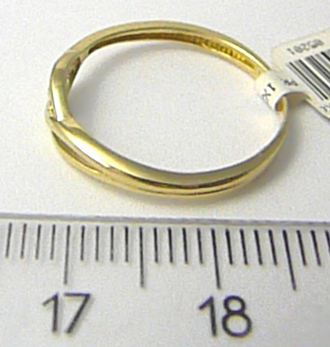 Klenoty Budín Dámský zlatý prsten se zirkonem vel.49 585/1,15gr 4515045