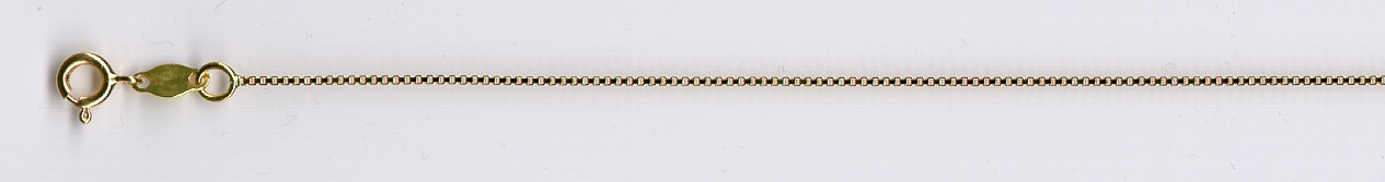 Klenoty Budín Dětský přívěskový zlatý řetízek BENÁTSKÝ 36cm 585/0,69gr H565
