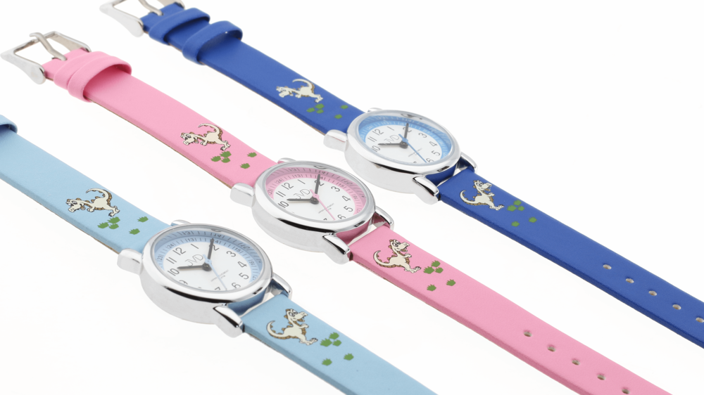 JVD Dětské světle modré náramkové hodinky JVD J7199.2