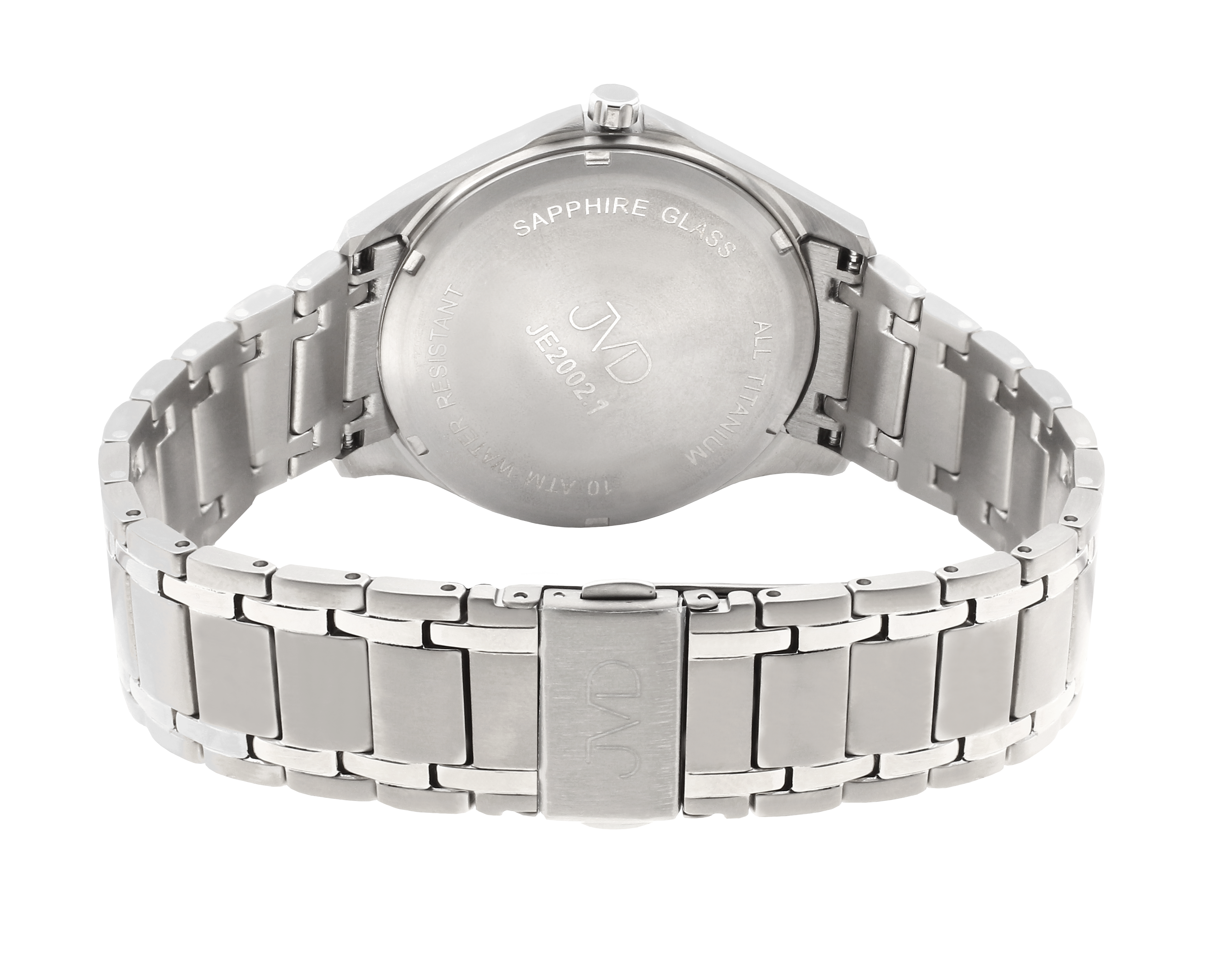 JVD Pánské titanové antialergické vodotěsné luxusní hodinky JVD JE2003.4