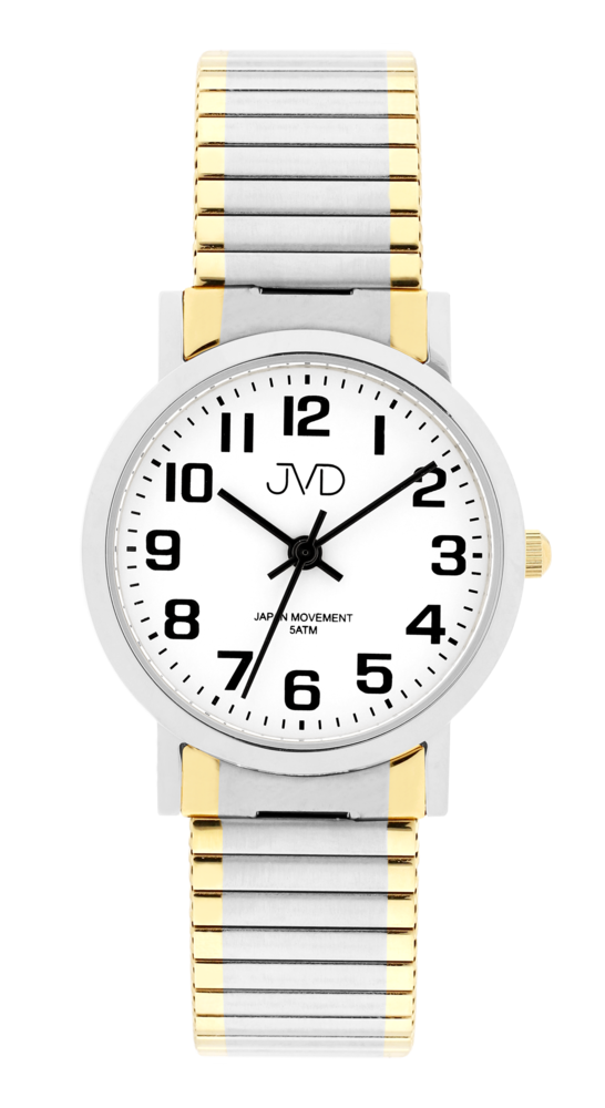 JVD Dámské módní ocelové hodinky na pružném pérovém řemínku JVD J4061.9