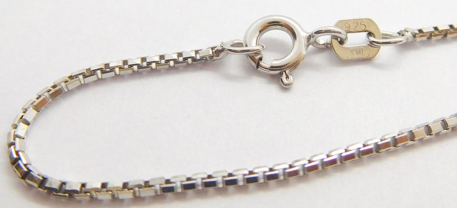 Klenoty Budín Dětský přívěskový stříbrný řetízek VENEZIA - BENÁTSKÝ 925/2,27gr 38cm 0301167