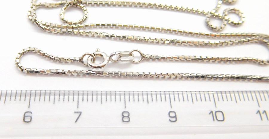 Klenoty Budín Dámský přívěskový stříbrný řetízek VENEZIA - BENÁTSKÝ 925/2,15gr 40cm 0301167