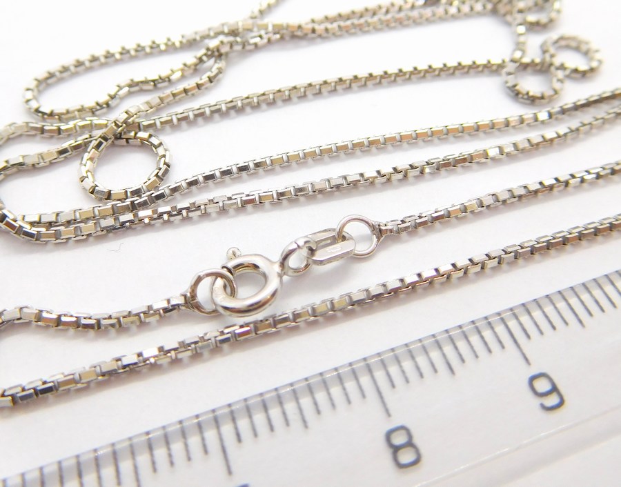 Klenoty Budín Dámský přívěskový stříbrný řetízek VENEZIA - BENÁTSKÝ 925/2,71gr 50cm 0301167