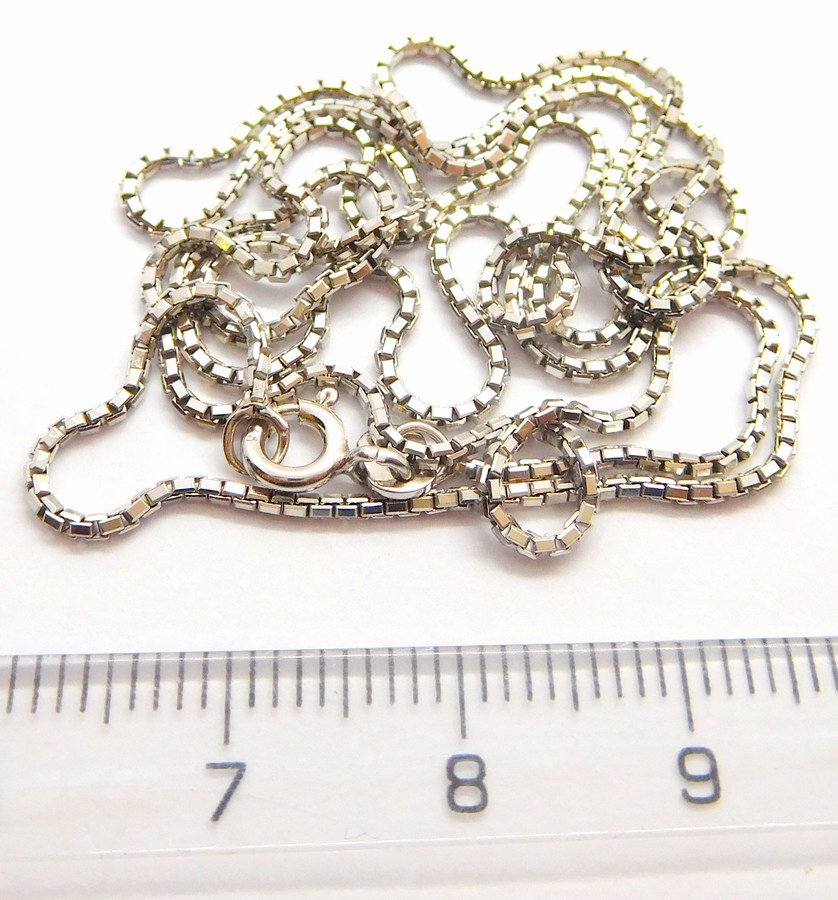 Klenoty Budín Dámský přívěskový stříbrný řetízek VENEZIA - BENÁTSKÝ 925/2,71gr 50cm 0301167