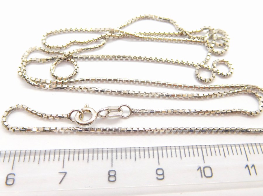 Klenoty Budín Dámský přívěskový stříbrný řetízek VENEZIA - BENÁTSKÝ 925/2,92gr 55cm 0301167