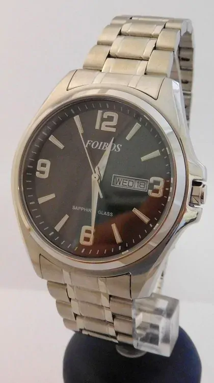Foibos Pánské vodotěsné ocelové kovové hodinky Foibos CK6276.5 - 10ATM