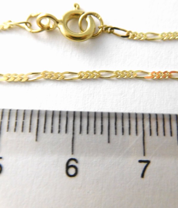 Klenoty Budín Dámský zlatý řetízek z růžového zlata 585/1,31gr 45cm HK6299