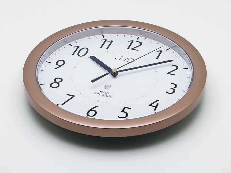 Přesné moderní rádiem řízené hodiny JVD RH612.12