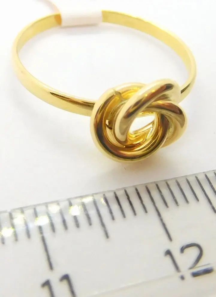 Klenoty Budín Dámský zlatý prsten ze žlutého zlata 585/1,40gr vel. 56 HK1145