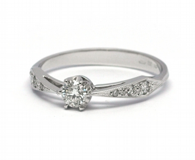 Luxusní zásnubní diamantový prsten přírodní diamant 585/1,74 gr J-21025-12 POŠTOVNÉ ZDARMA!