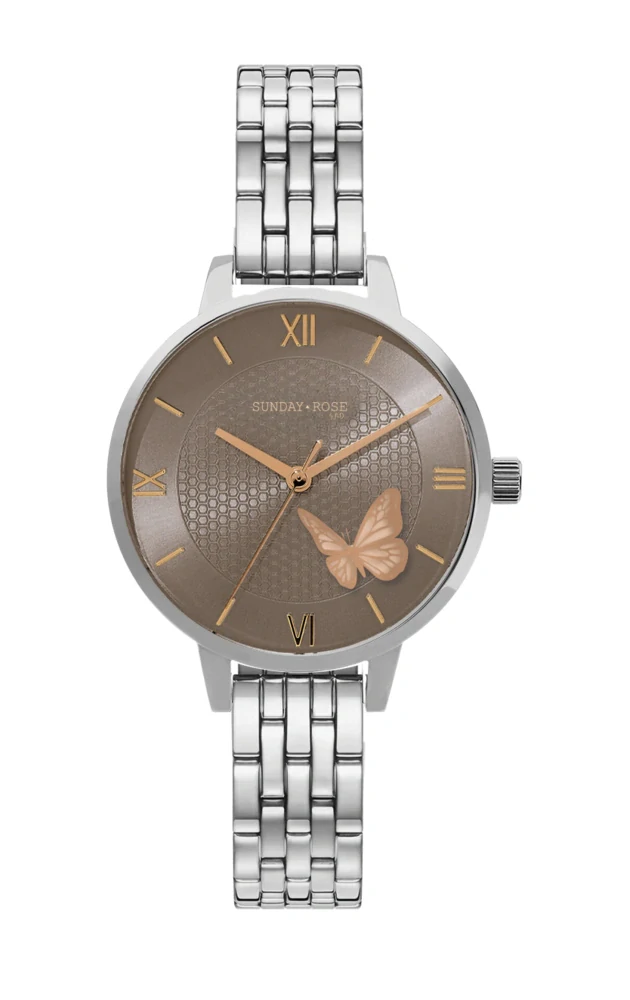SUNDAY ROSE Dámské luxusní designové hodinky SUNDAY ROSE Fashion SUN-F23