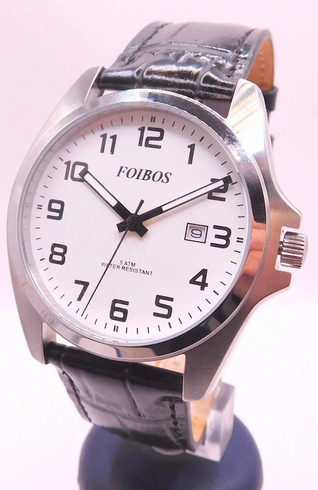 Foibos Pánské voděodolné ocelové hodinky Foibos CK1571.5
