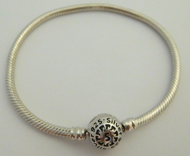 Karel Mýl - 13gr Stříbrný náramek (had) pro provlékací přívěšky 08243 (030848) / 18 cm