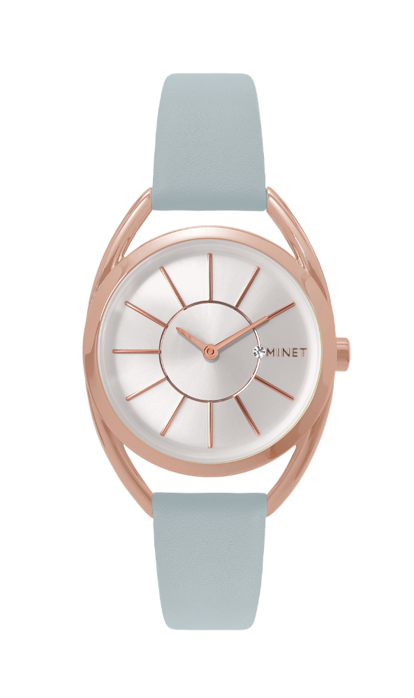 Šedé dámské hodinky MINET ICON MISS GREY MWL5075