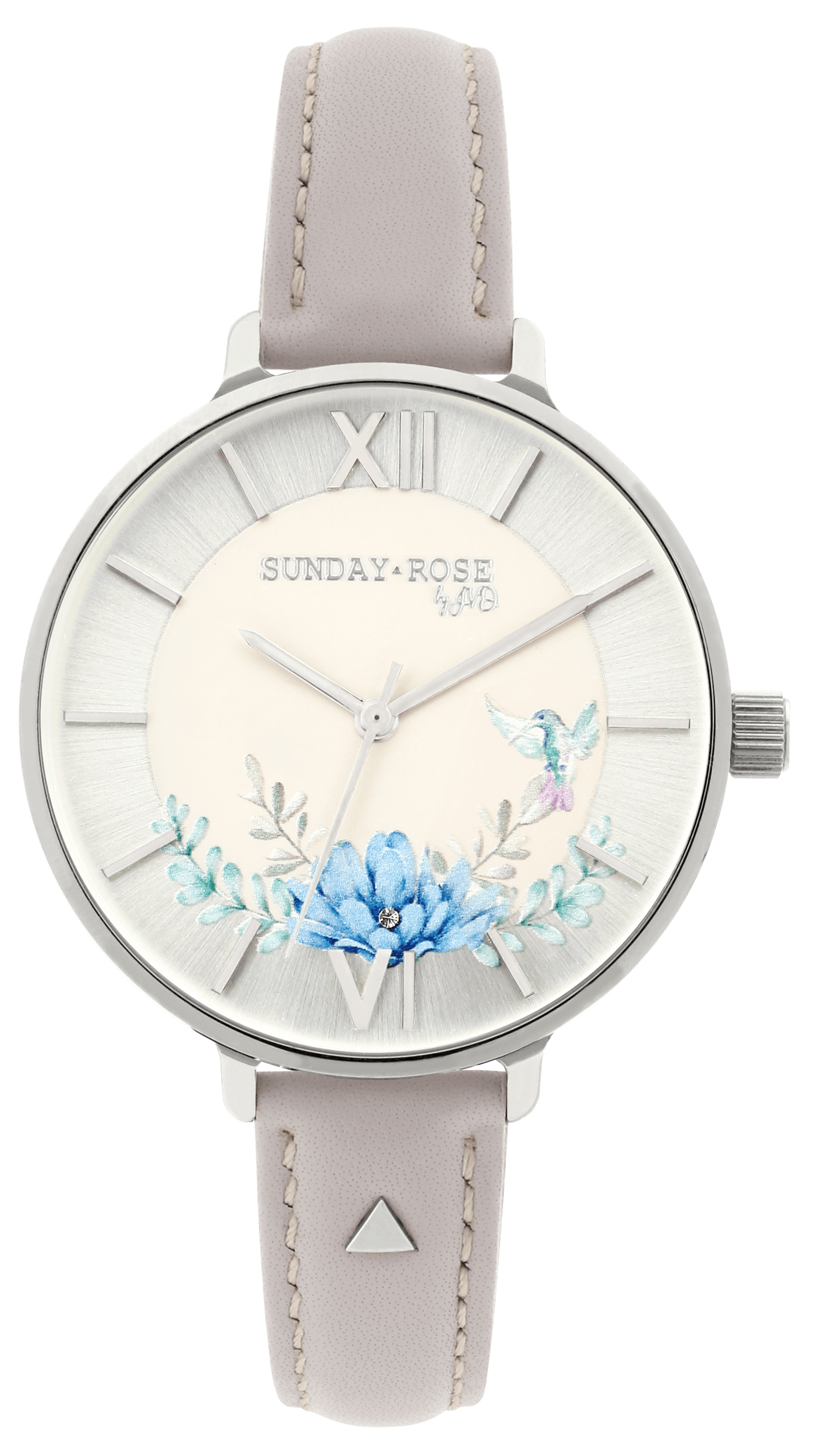 Dámské luxusní designové hodinky SUNDAY ROSE Spirit AZURE LEATHER SUN-S17