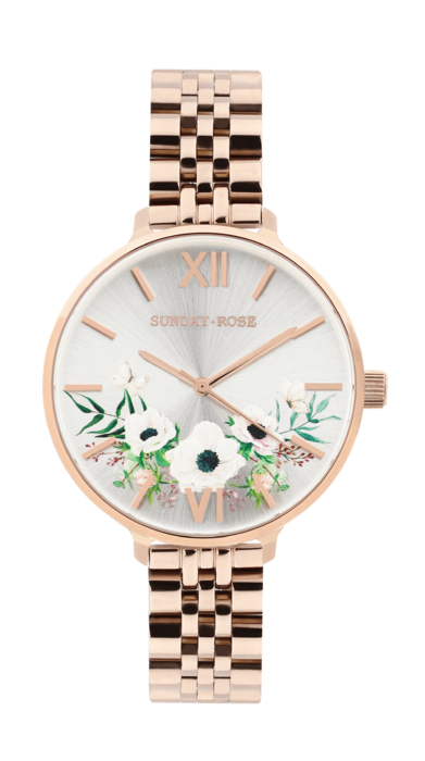 Dámské luxusní designové hodinky SUNDAY ROSE SUN-S22