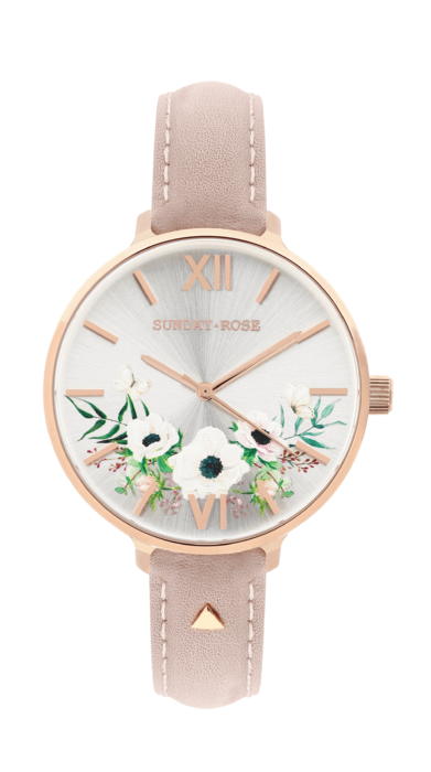 Dámské luxusní designové hodinky SUNDAY ROSE SUN-S23