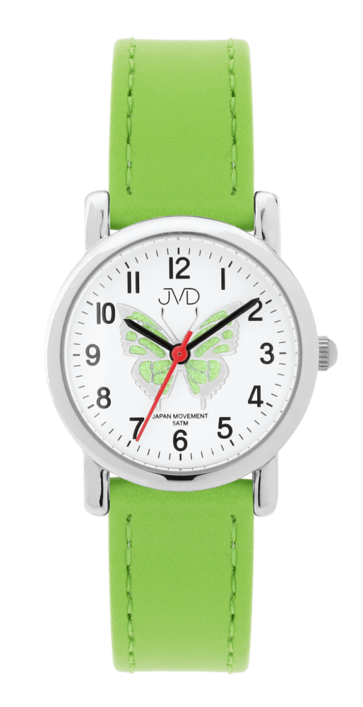JVD Dětské zelené náramkové hodinky JVD J7199.5