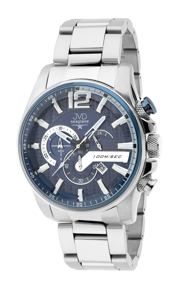 JVD Pánské vodotěsné náramkové hodinky JVD JE1002.4 - chronograf 10ATM