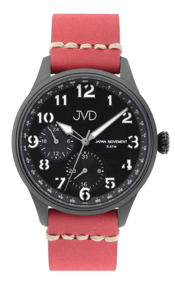 JVD Pánské čitelné ocelové náramkové hodinky JVD JC601.2