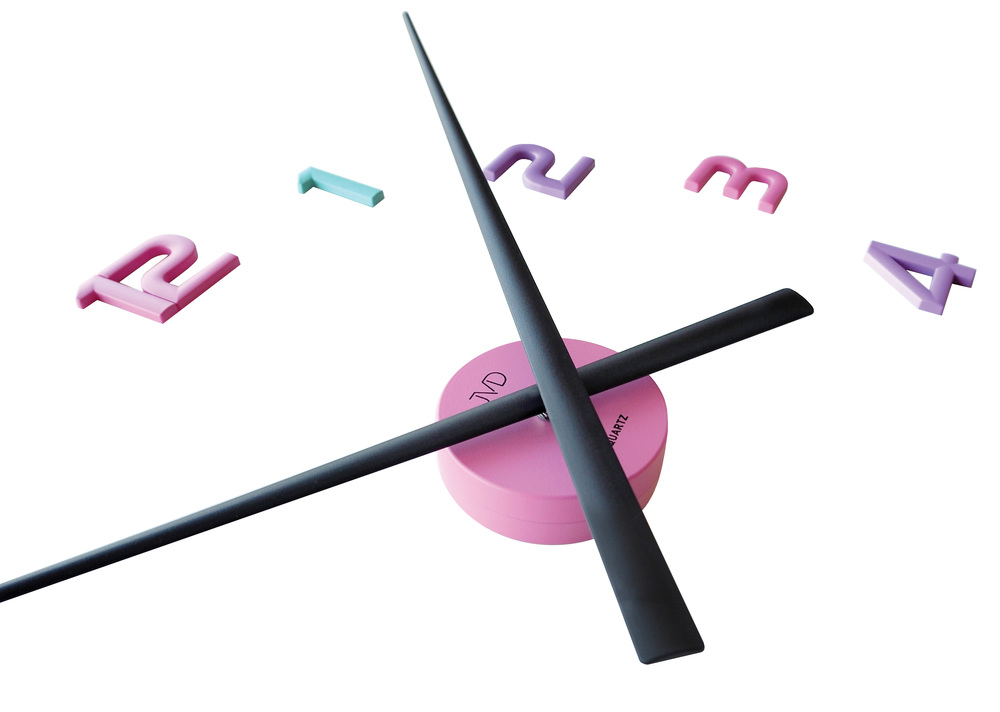 Dětské barevné nalepovací hodiny do dětského pokoje JVD HT466.1