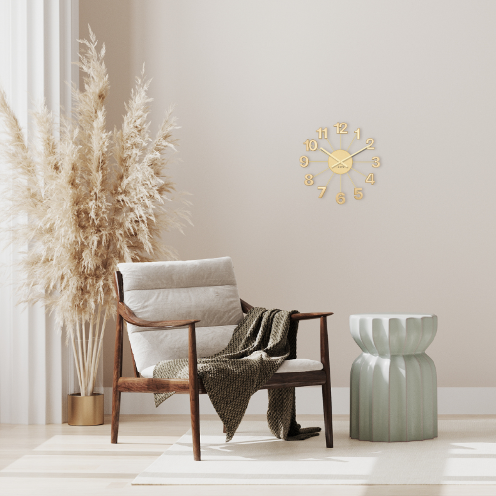 LAVVU Zlaté hodiny Nuance ⌀42cm LCT5002