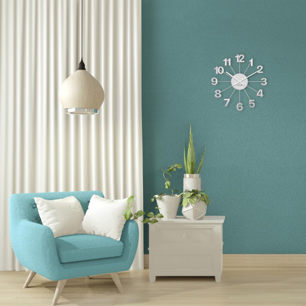 LAVVU Stříbrné hodiny Nuance ⌀42cm LCT5000