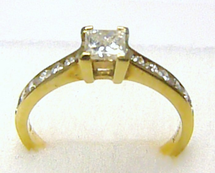 Klenoty Budín Luxusní mohutný zásnubní prsten s diamanty (14x0,35ct a 1x0,36ct) 585/2,85g 3810228