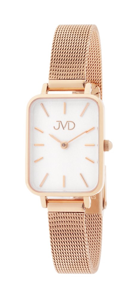 JVD Luxusní dámské elegantní rose gold nerezové ocelové hodinky JVD JVD J-TS52