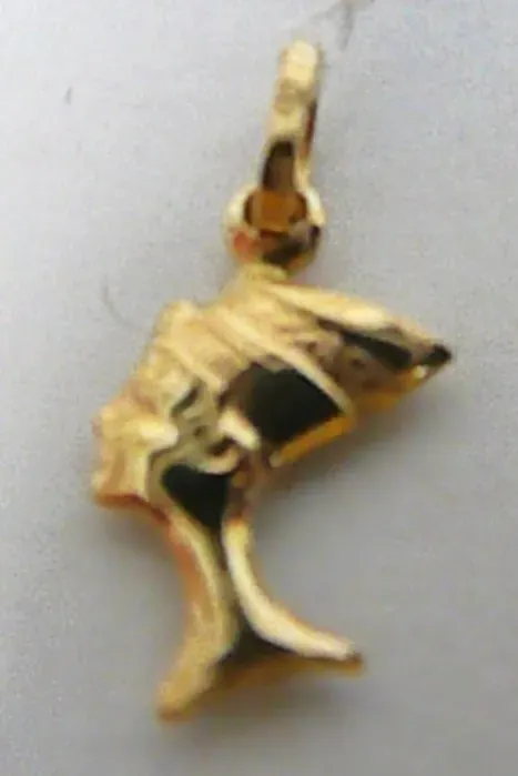 Klenoty Budín Zlatá kleopatra - přívěsek - hlava kleopatry 585/0,29gr H323