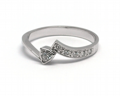 Luxusní zásnubní diamantový prsten přírodní diamant 585/2,13 gr J-21648-12 POŠTOVNÉ ZDARMA!