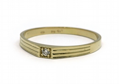 Luxusní zásnubní prsten s přírodními diamanty 585/1,52  gr J-20618-11 POŠTOVNÉ ZDARMA!