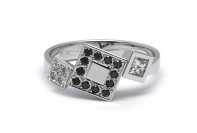 Luxusní diamantový prsten s přírodními diamanty 585/2,84 gr J-20400-11 POŠTOVNÉ ZDARMA!