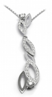 Zlatý diamantový náhrdelník s přírodními diamanty 585/5,20 gr J-21033-12POŠTOVNÉ ZDARMA!