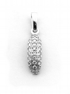 Diamantový zlatý přívěsek s přírodními diamanty 585/0,78 gr J-21524-12 POŠTOVNÉ ZDARMA!