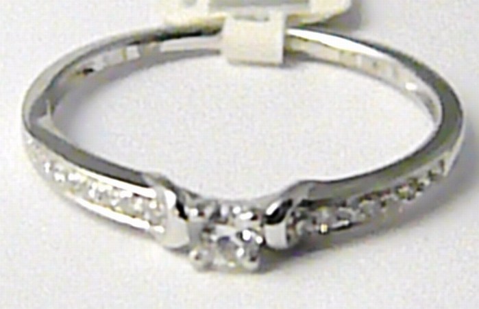 Klenoty Budín Zásnubní zlatý diamantový prsten posetý diamanty 17ks vel.53 P445 3860836.0.53.99