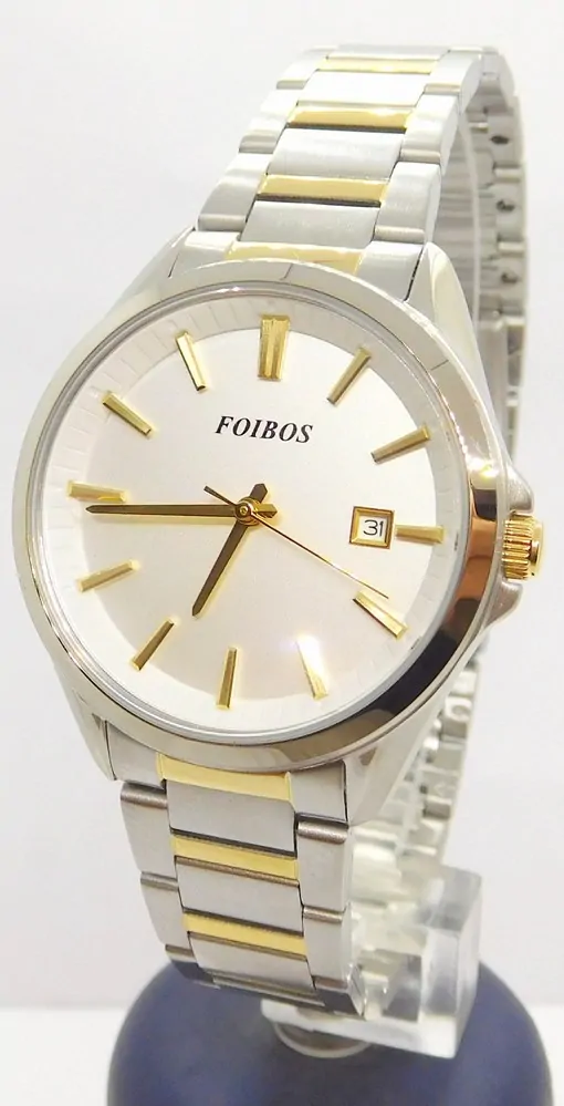 FOIBOS Dámské ocelové čitelné bicolor hodinky 5ATM FOIBOS CK3L08.1