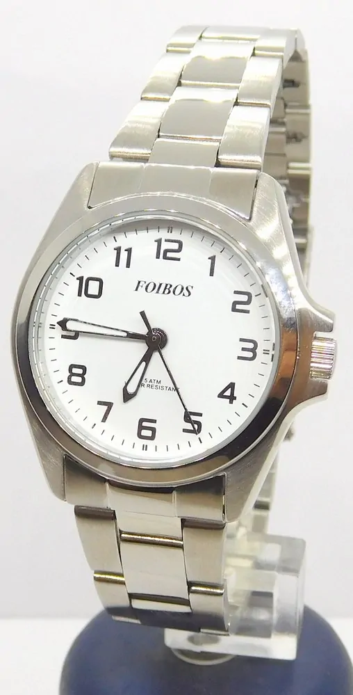 FOIBOS Dámské ocelové čitelné hodinky 5ATM FOIBOS CK1571.12