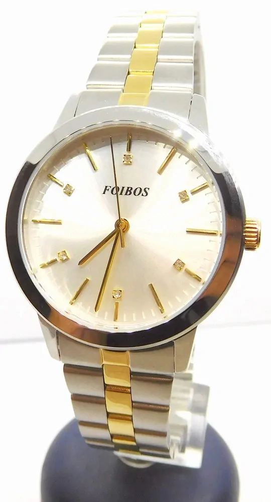FOIBOS Dámské ocelové bicolor hodinky FOIBOS CK3539.1