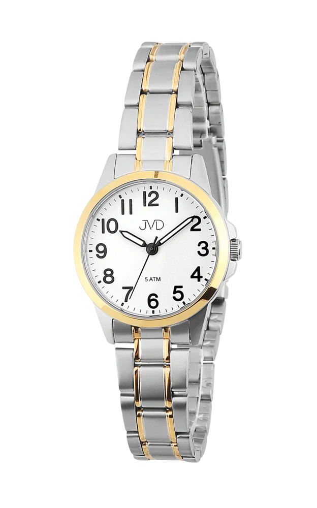  JVD Dámské ocelové bicolor kvalitní hodinky JVD J4197.2