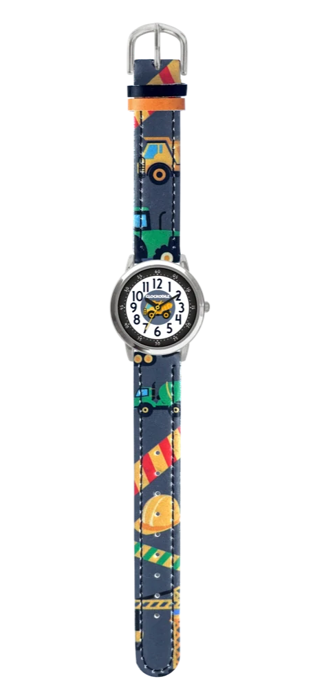 CLOCKODILE Náramkové svítící modré chlapecké dětské hodinky BAGRY CWB0090 