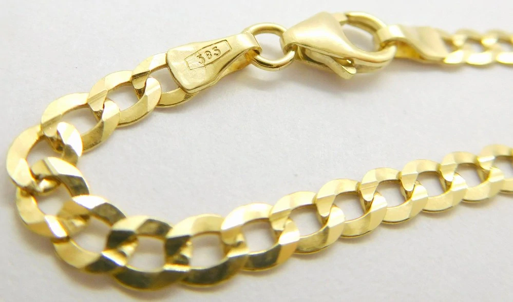 Klenoty Budín Pánský mohutný zlatý řetěz řetízek ze žlutého zlata PANCER 585/7,12gr 60cm HK6270