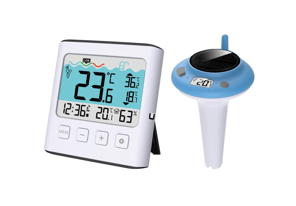 JVD Digitální teploměr s venkovním čidlem JVD T777 