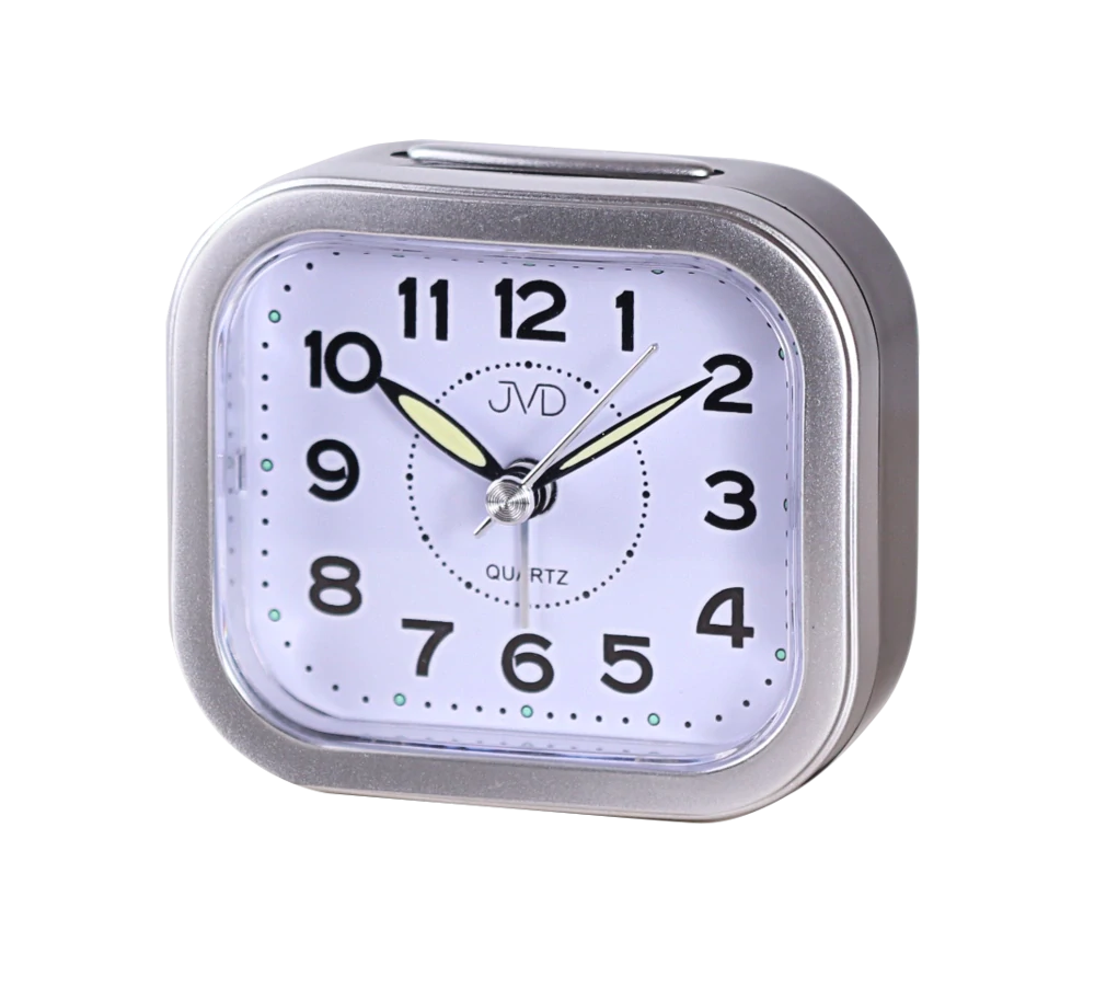 JVD Levný analogový ručkový budík JVD SRP8006.3 s osvětlením