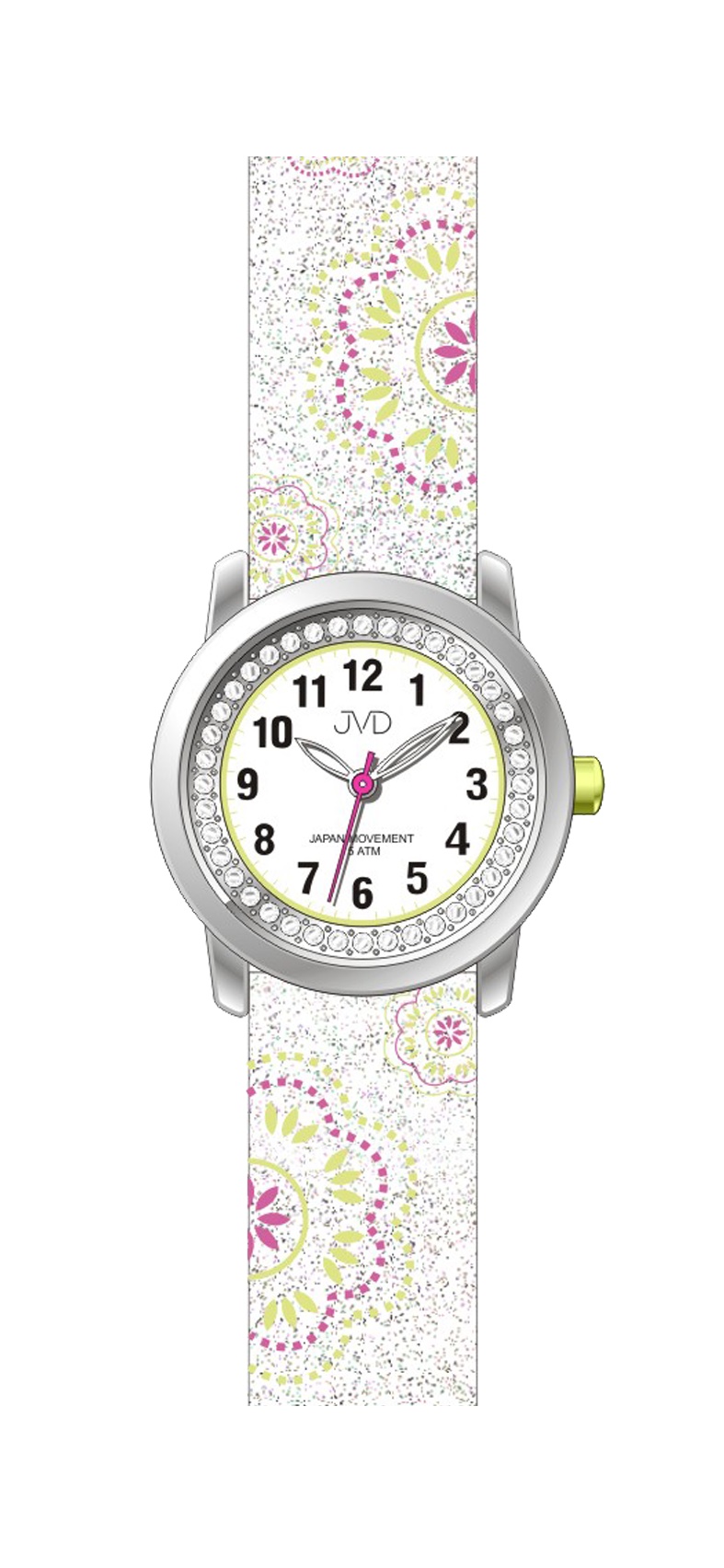 Dětské dívčí náramkové hodinky JVD J7171.1