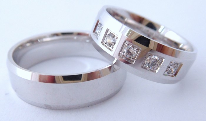 Exkluzivní zlaté snubní prsteny Couple 585/1000 65SCH2