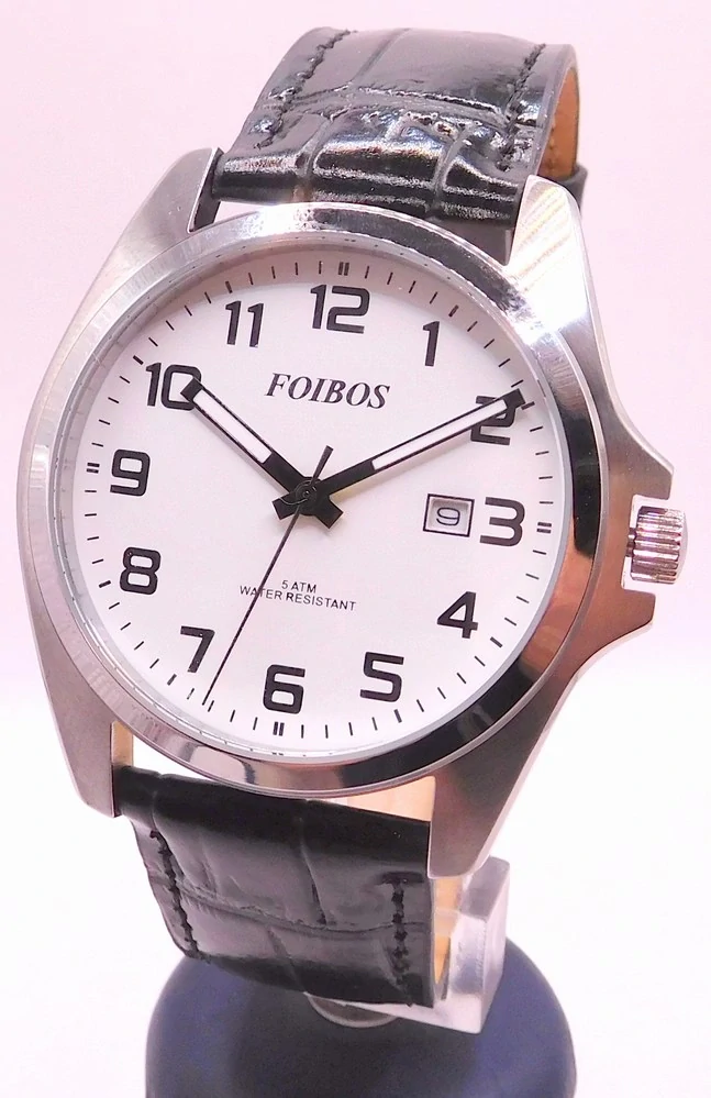 Foibos Pánské voděodolné ocelové hodinky Foibos CK1571.5