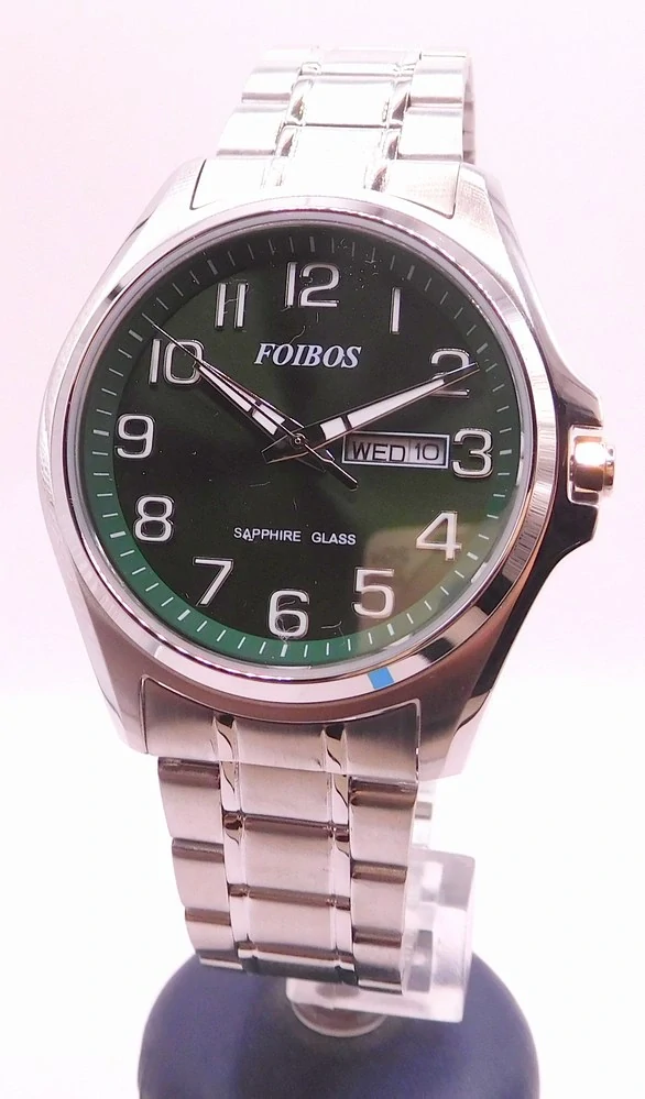 Foibos Pánské vodotěsné ocelové kovové hodinky Foibos CK6276.9 - 10ATM